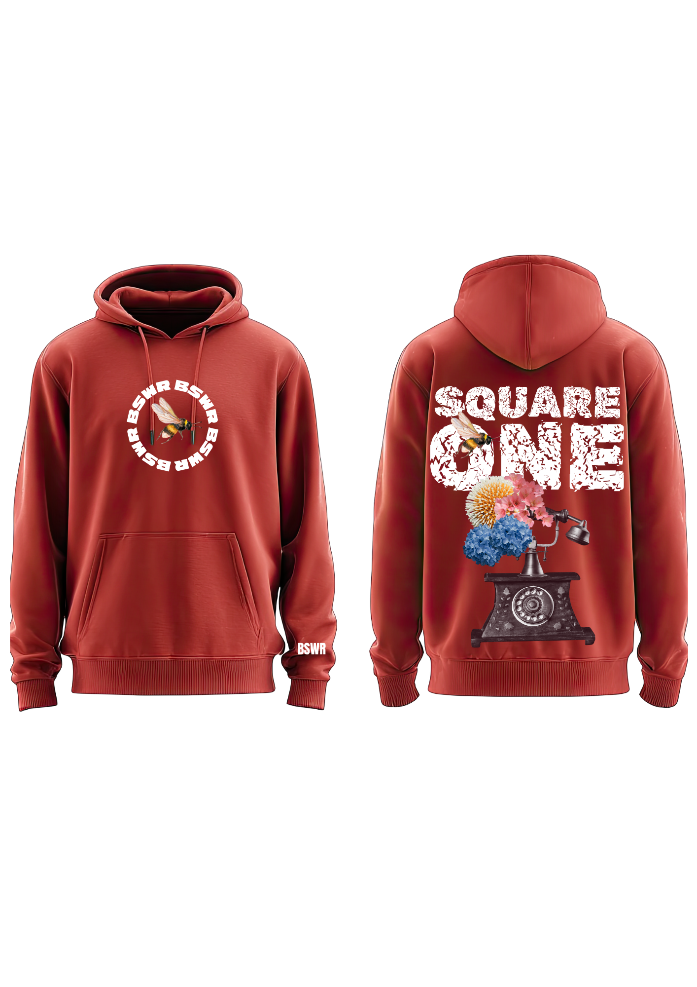 Square One Hoodie (Versión Canguro)