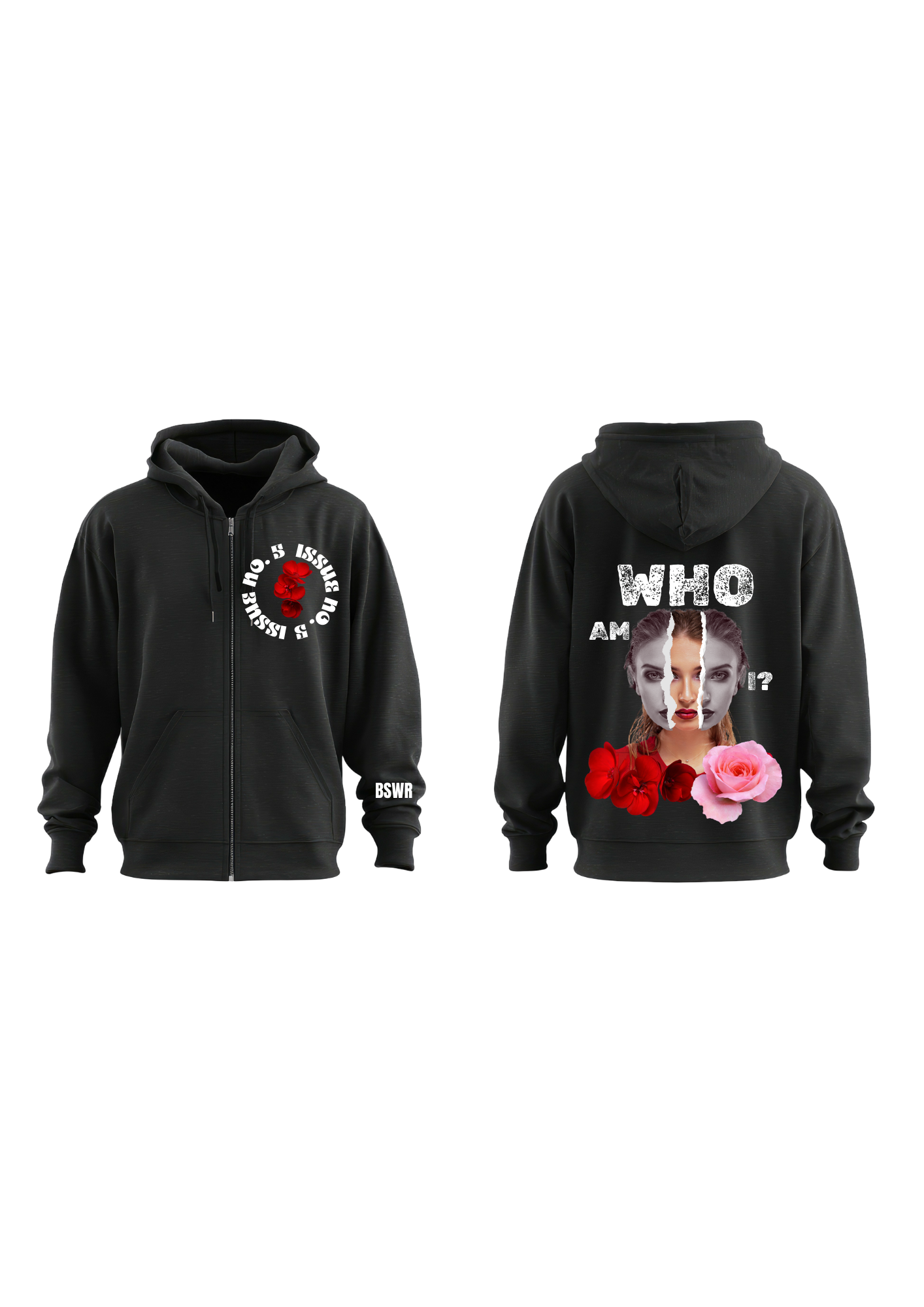 Who Am I? Hoodie (Versión Cierre)