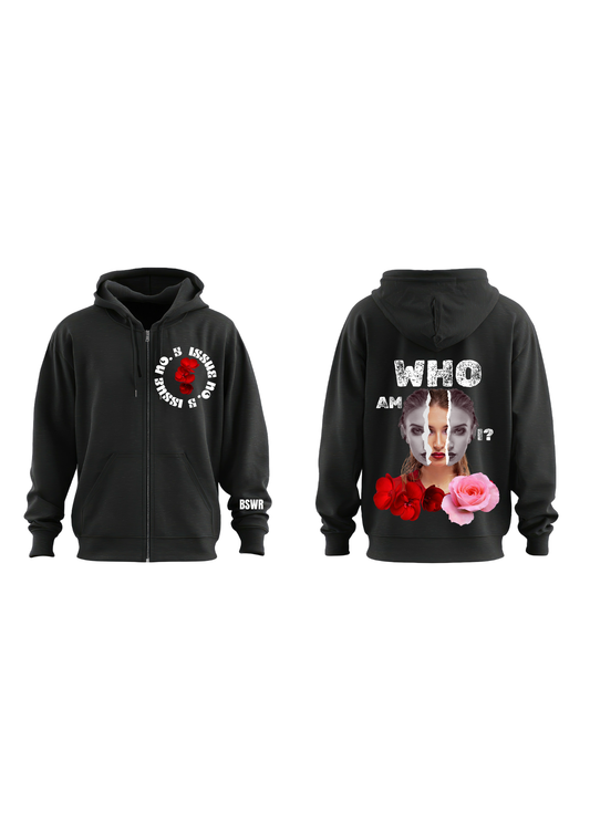 Who Am I? Hoodie (Versión Cierre)