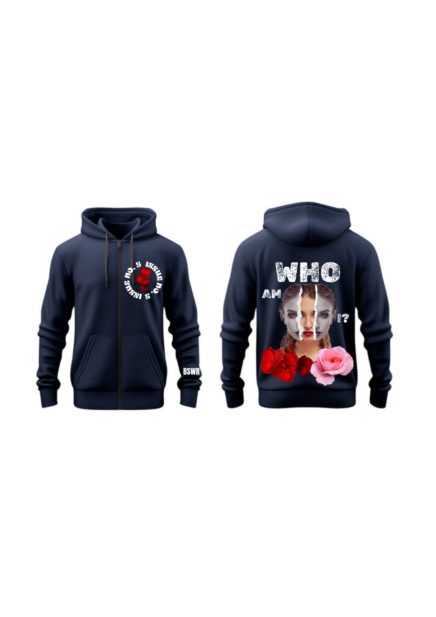 Who Am I? Hoodie (Versión Cierre)